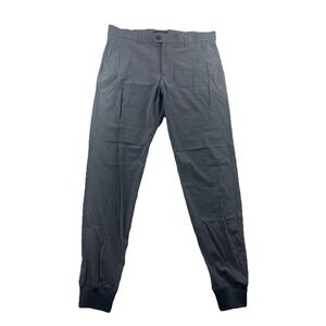Greyson Pants Mens 33 Gray Montauk Jogger Golf Performance Stretch Commuter